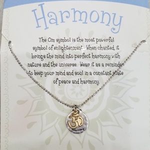 NEW! SILVER HARMONY NECKLACE